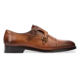 Martinelli für Herren. 1492-2632Z Empire 1492 Lederschuhe braun (44), Wohnung, 1 bis 3 cm, Schnalle, Lässig, Klassisch