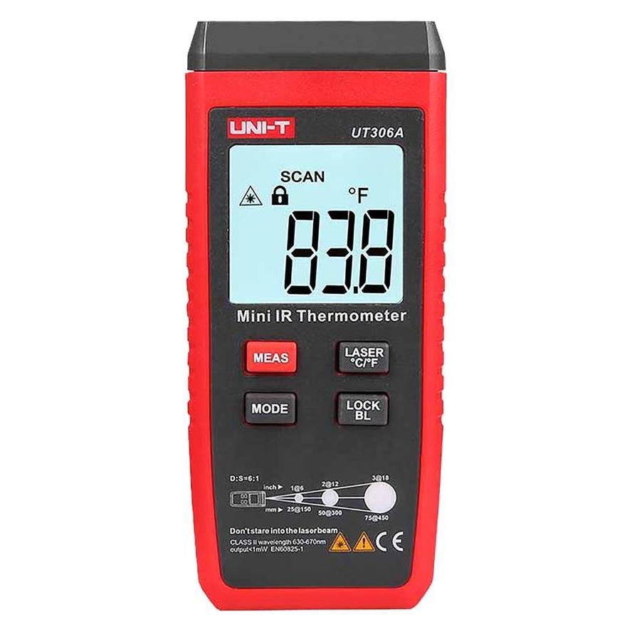 Uni-T Infrarot-Temperaturmessgerät UT306A (Hand-Multimeter) (MIE0359)