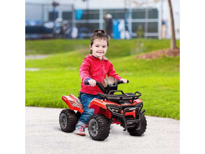 HOMCOM Quad Électrique Enfant 6V Rouge