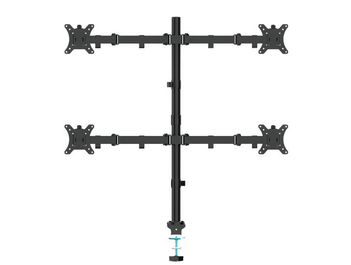 Monitorhalterung 4 Monitore 13 - 32 ''