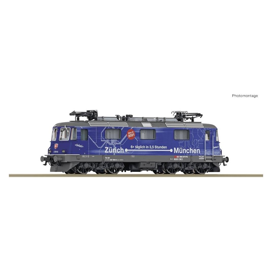 Fleischmann 732475 N E-Lok Re 421 394-8 der SBB (Spur N) (732475)