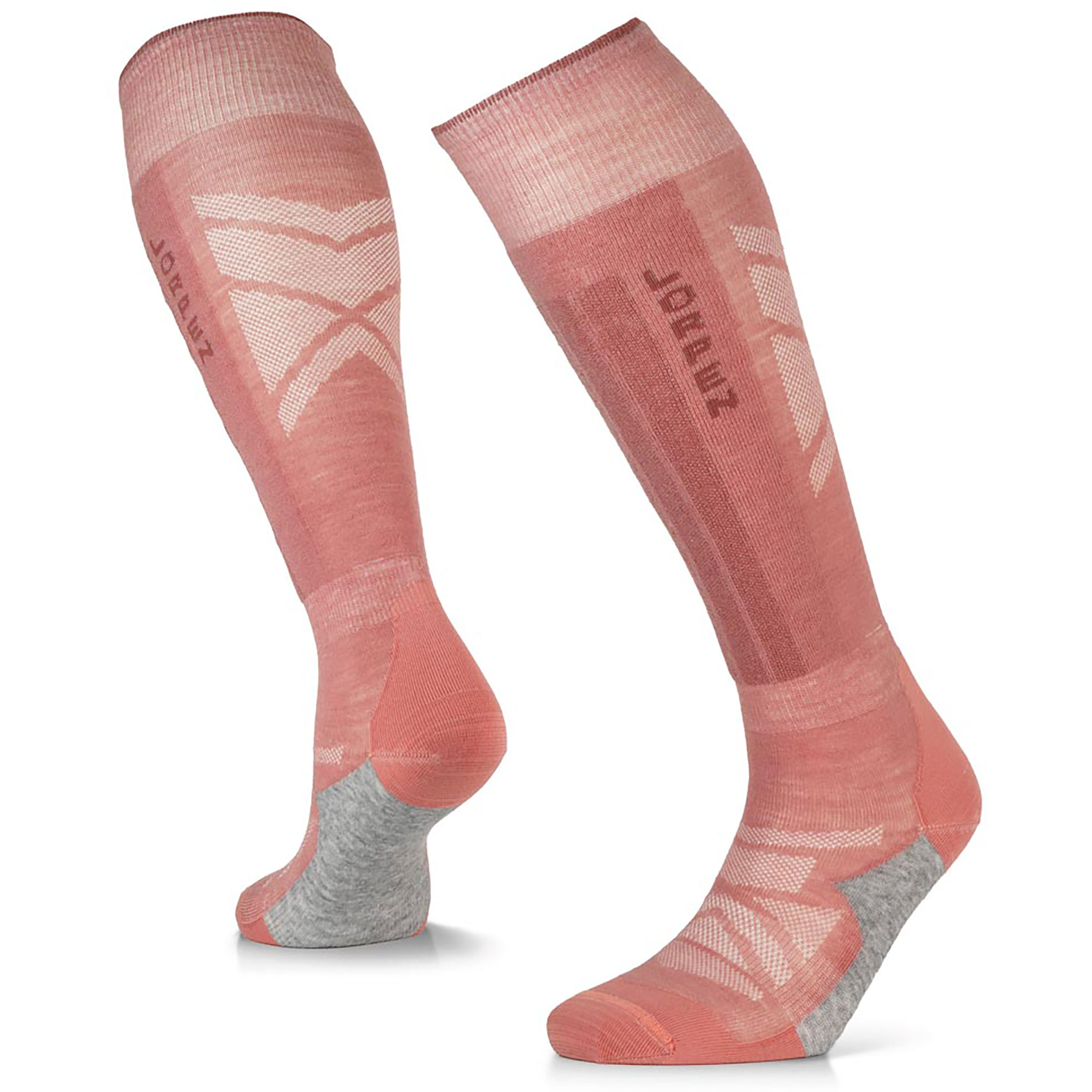 Lorpen Merino Ski Superlight Damen Skisocken rot Größe 38 Skifahren Widerstandsfähig Merinowolle