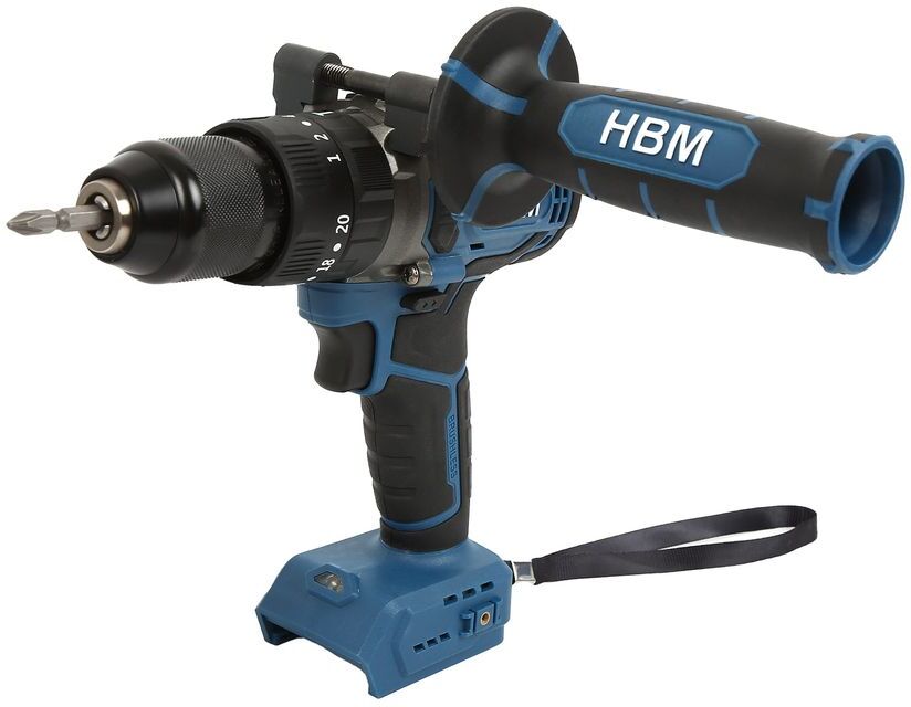 Trapano a batteria HBM con funzione di percussione 20 Volt Power20