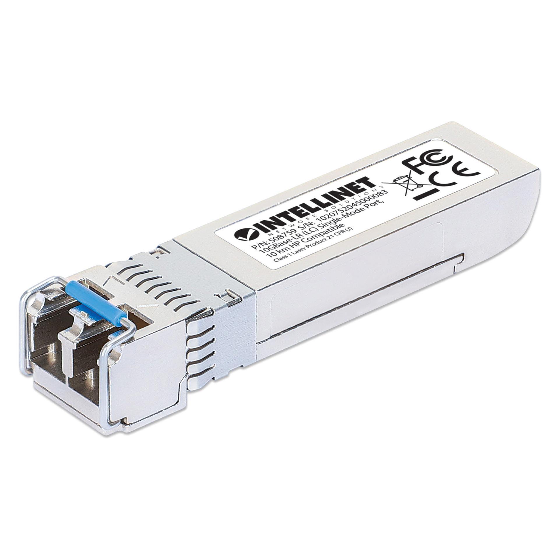 Intellinet 10 Gigabit SFP+ Mini-GBIC Transceiver für LWL-Kabel (508759)