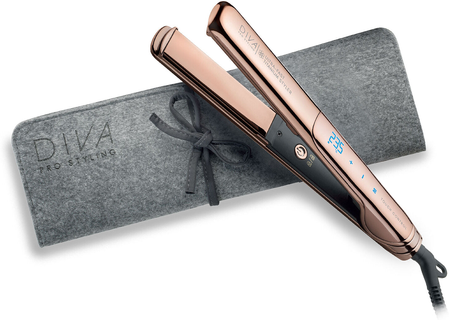 DIVA Pro Styling Ultra-Fast Titanium Styler Gold Edition