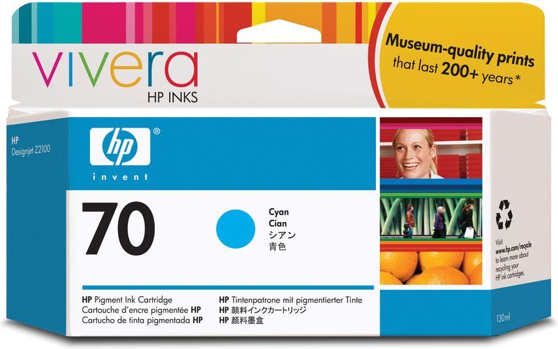 HP 70 (C9452A) - Cyan - Druckerpatrone
