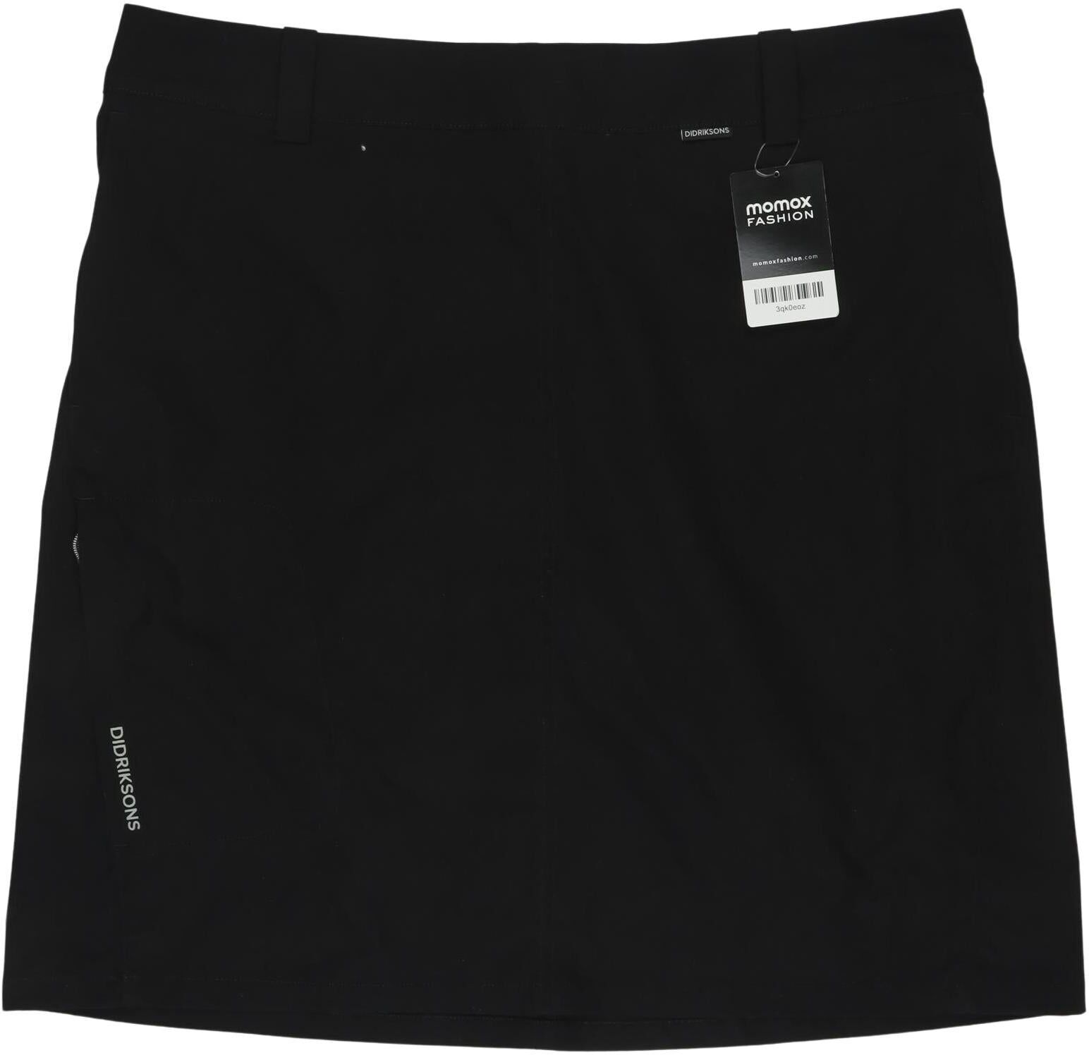 Didriksons Damen Rock, Schwarz, Gr. EU 44, Synthetik - Second Hand