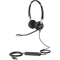 JABRA BIZ 2400 II Duo NC Bundle | Call-Center-Headset | On-Ear | kabelgebunden | Schwarz
