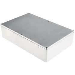 RS PRO Gehäuse Druckguss 222x146x55mm (Gehäuse), Elektronikzubehör + Gehäuse, Silber