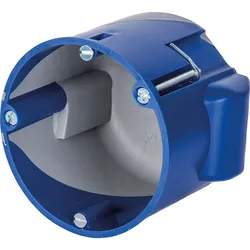 LAN-Dose F-Tronic blau Ø 68 mm H: 60 mm winddicht 1 Stück