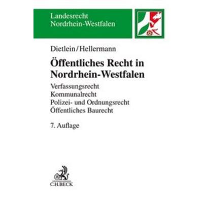 Öffentliches Recht in Nordrhein-Westfalen, Taschenbuch von Johannes Dietlein,Johannes Hellermann, C.H. Beck