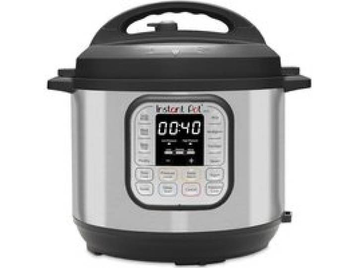 Autocuiseur Multifonction - INSTANT - Duo 7 en 1 - 8 Litres - Acier Inoxydable - 70% plus rapide