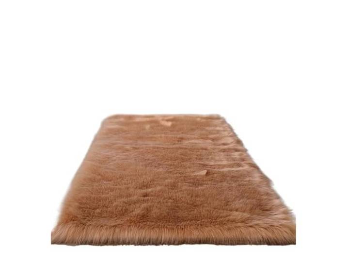 Weiche, flauschige weiße Teppiche for den Nachttisch im Schlafzimmer Pelziger Sofa-Teppich for Wohnzimmer, Mädchenzimmer, Plüschteppich, Heimdekoration(Khaki,120x160cm(47x62in))
