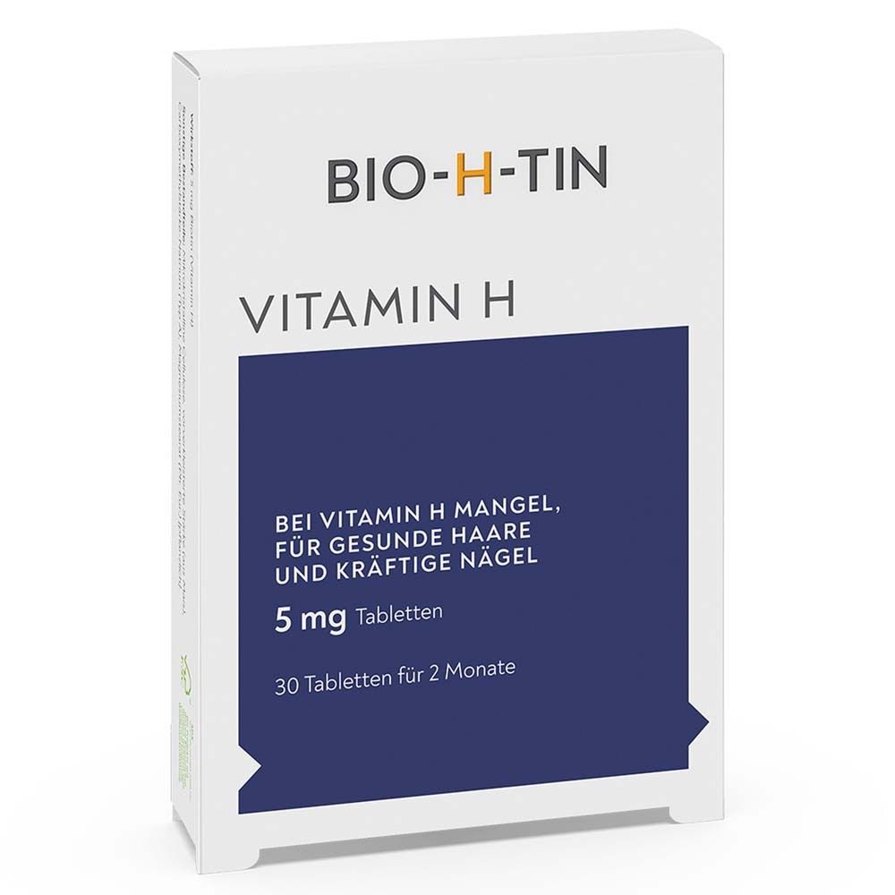 Bio-H-Tin Vitamin H 5 mg für 2 Monate Tabletten 30 St
