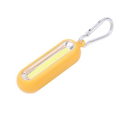 Tragbare Mini-COB-LED-Schlüsselanhänger-Taschenlampe, 3 Modi, LED-Taschenlampe, batteriebetrieben, Outdoor-Camping, Wandern, Angeln