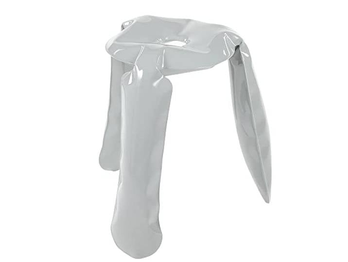Zieta TK/7042 Küchenstuhl Plopp Stahl, grau