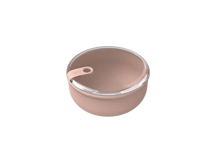 Lunchbox ROTHO Ela 0.75 l , rosa (hellrosa), B:15,7cm H:8,2cm L:15,7cm, Kunststoff, Lebensmittelaufbewahrungsbehälter, Lunchbox