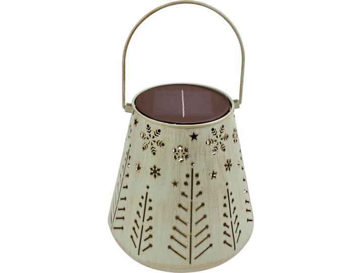 Solar Laterne Winterforest - Farbe: mint - Material: Metall