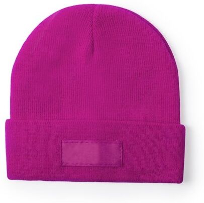 Bonnet personnalisé Holsen acrylique fuchsia