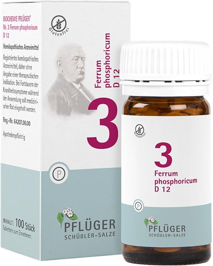 Biochemie Pflüger 3 Ferrum phosphoricum D12 Tabletten