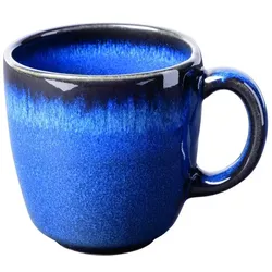Villeroy & Boch, Tasse, Kaffeetasse Lave 190 ml, 6 Stück, Blau (190 ml, 6x)