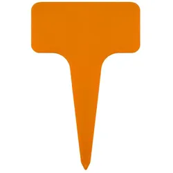 CombiCraft Schildförmige Stecketiketten 60x96 mm in Orange, 100 Stück