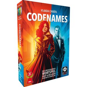 Czech-Games Kartenspiel CGED0051, Codenames, ab 10 Jahre, 4-8 Spieler