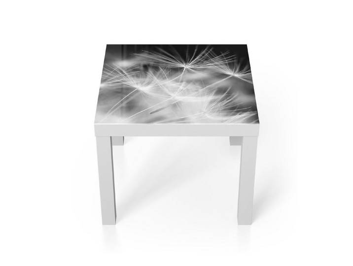 DEQORI Couchtisch 'Pusteblumenflug', Glas Beistelltisch Glastisch modern