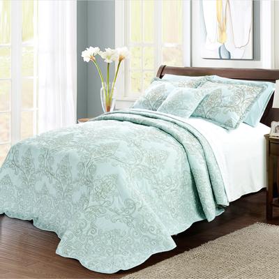 Home Soft Things Serenta Damask 4-piece Bedspread Set