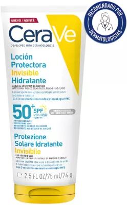 Cerave Loción Protectora Invisible SPF50+ 75ml