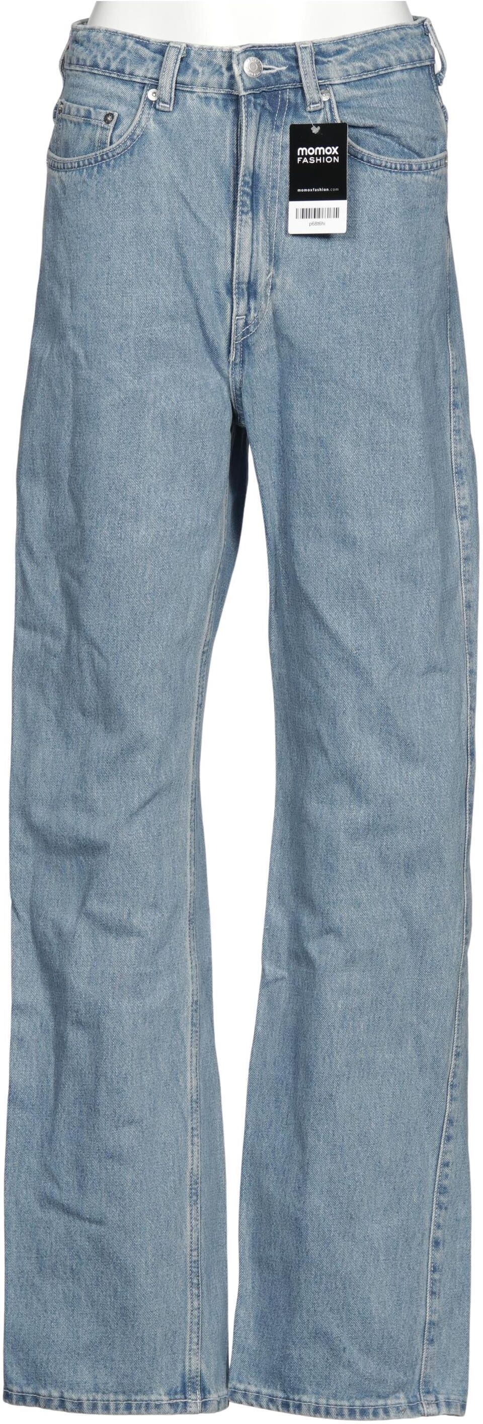 Weekday Damen Jeans, Hellblau, Gr. W28, Baumwolle - Second Hand