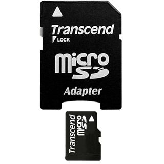 8 GB Transcend Standard microSDHC Class 10 Retail inkl. Adapter