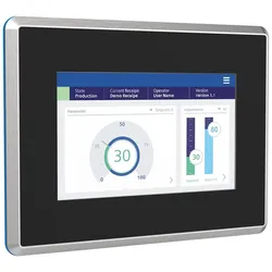 Siemens 6AV2128-3GB70-0AX0 SIMATIC HMI MTP700 Unified Comfort Hygienic hygienisch, neutrales Design IP69, FDA, Splitterschutz 6AV21283GB700AX0