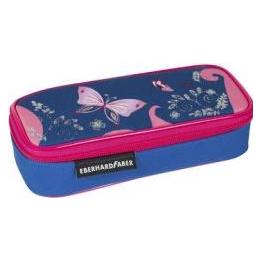 EberhardFaber Schüleretui Schlamperbox Schmetterling leer, Polyester, 210 x 95 x 50 mm (577472)