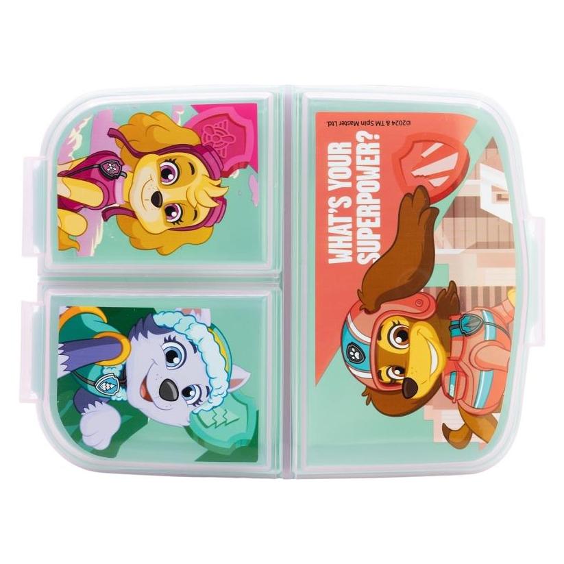 Stor Paw Patrol Girl "Superpower" - Lunchbox mit Fächern (81820)