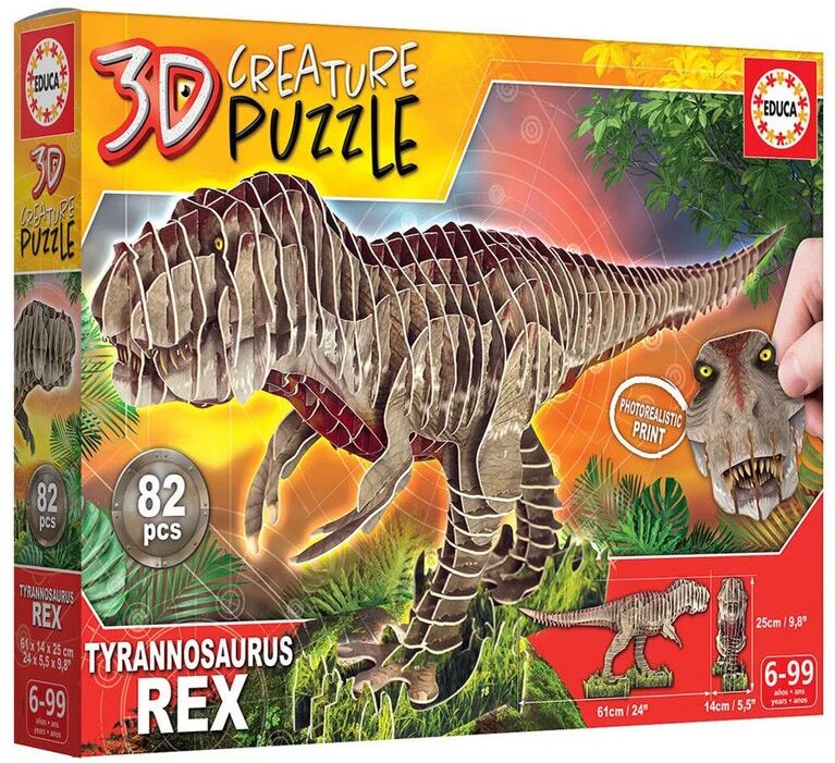 Educa T-Rex 3D Creature Puzzle
