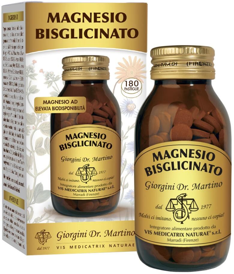 DR.GIORGINI SER-VIS Srl MAGNESIO BISGLICINATO 180PAST