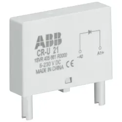 ABB CR-U71 Steckmodul Varistor für CR-U, ohne LED, 24VAC 1SVR405666R0000  - 10 Stück