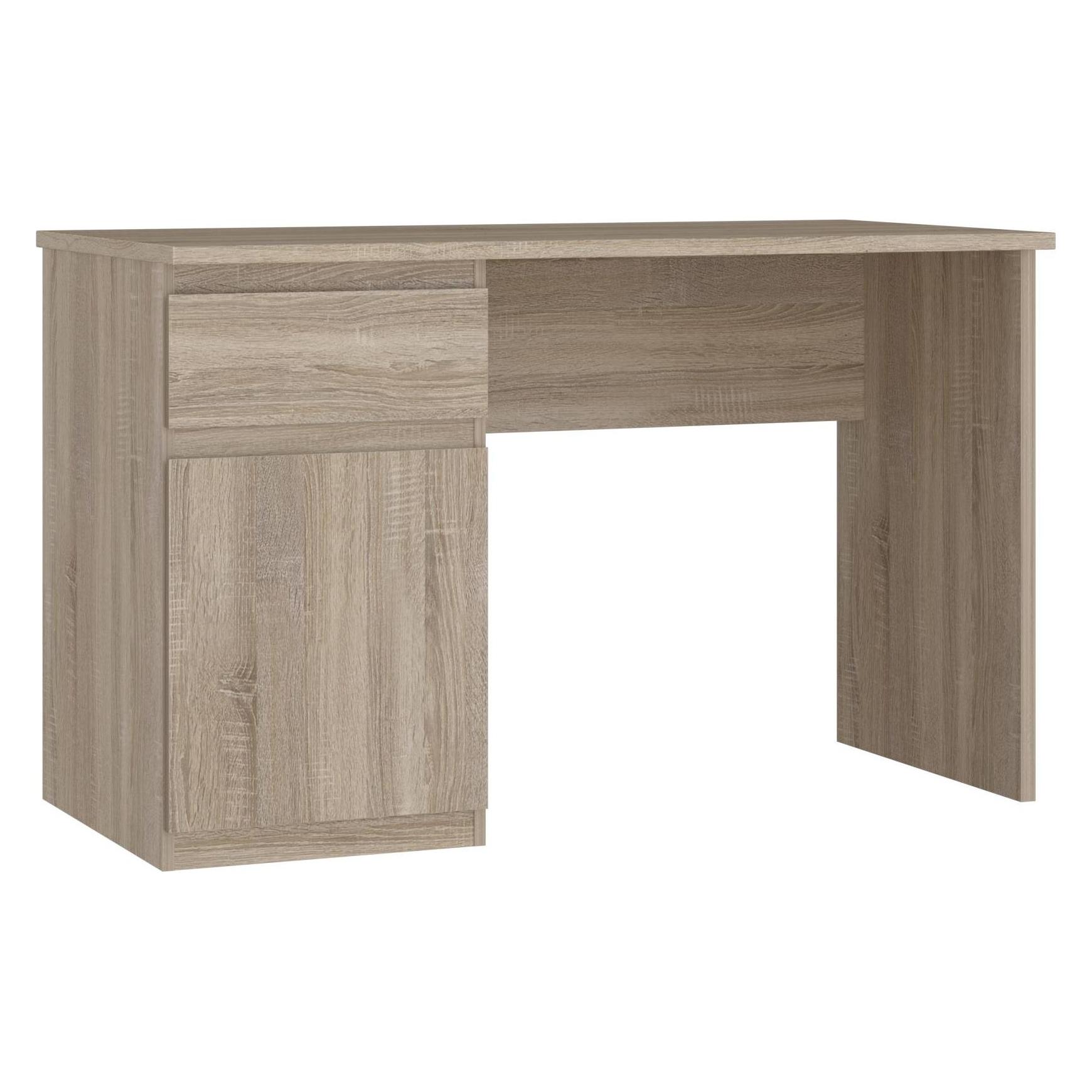 Domoletti Desk with cabinet 60x120x75,3cm, brown (LSQB211L-D30F)