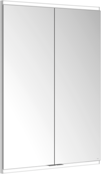 Keuco Royal Modular 2.0 Spiegelschrank 800210071000300 700 x 900 x 120 mm, 1 Steckdose, 1 Doppel-USB-Ladestelle, Wandeinbau, 2-türig