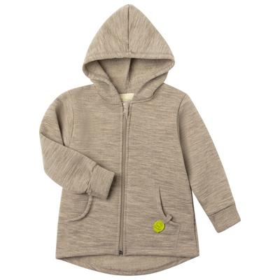 Engel - Kid's Kapuzenjacke - Wolljacke Gr 140 beige