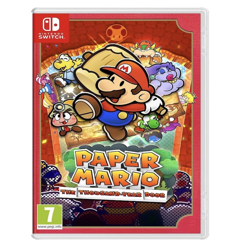 Nintendo Switch Paper Mario: The Thousand-Year Door universele kaart