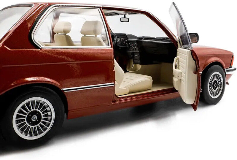 Miniature 1:18 BMW E21 323I Kastanienrot metallic 1980 - Solido