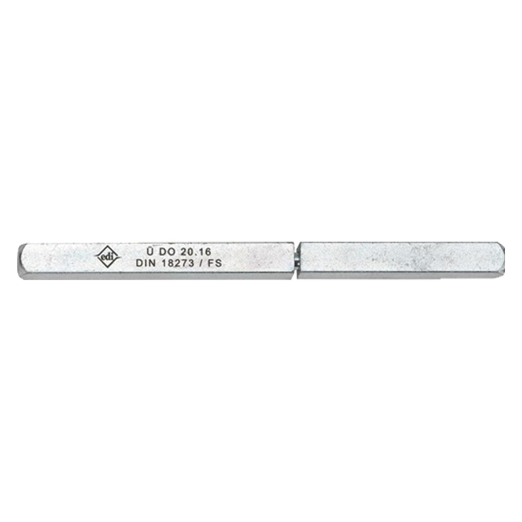 EDI Panikstift Typ Q Vierkant 9 x 124 mm geteilter Vollstift (0566/6060/00)