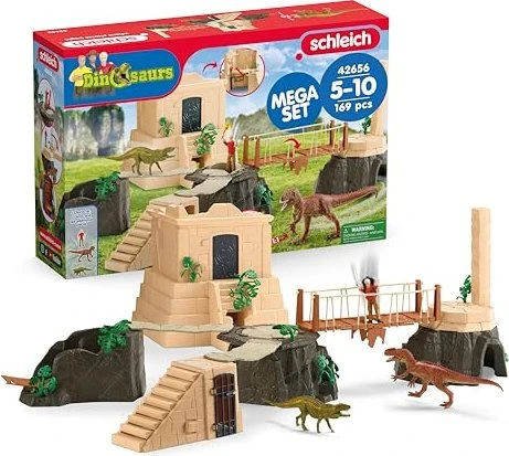 Schleich Mega-Set Eroberung des Dinosauriertempels 42656
