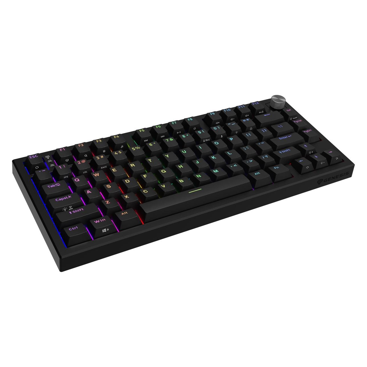 Genesis Herní mechanická klávesnice THOR 404/75%/U (US, Kabelgebunden) (NKG-2429)