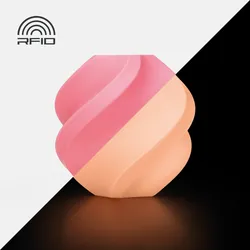 BL A12-R0-SPL - Filament, PLA Glow, Pink 1,75 mm, 1 kg