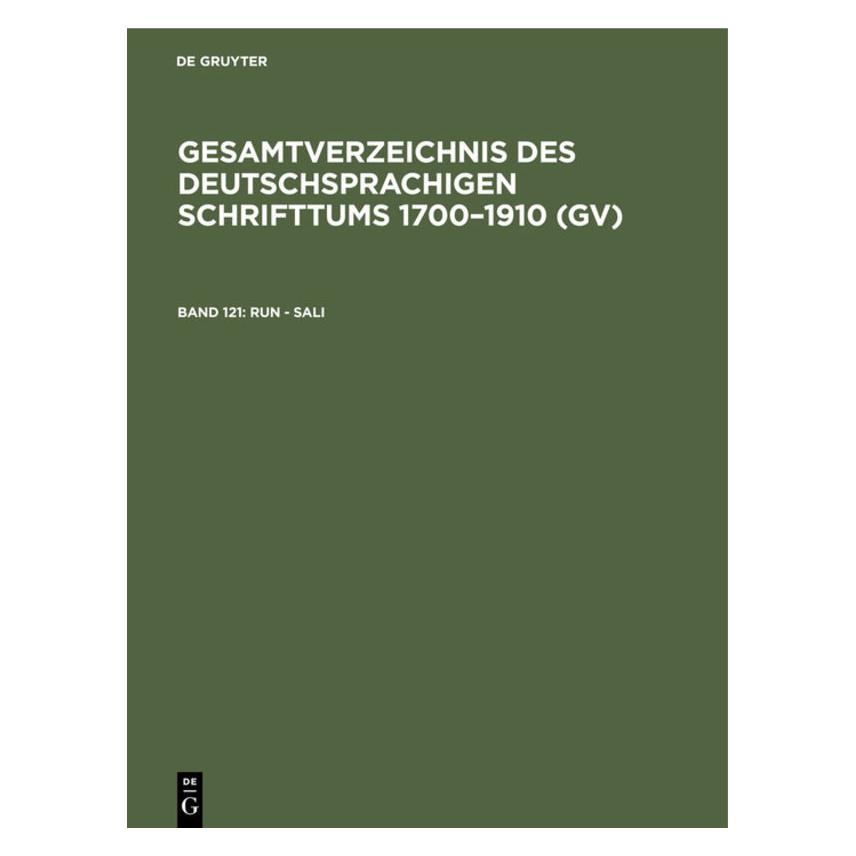 De Gruyter Gesamtverzeichnis des deutschsprachigen (Deutsch, Hardcover, Hilmar Schmuck, Peter Geils, Willi Gorzny) (67773649)
