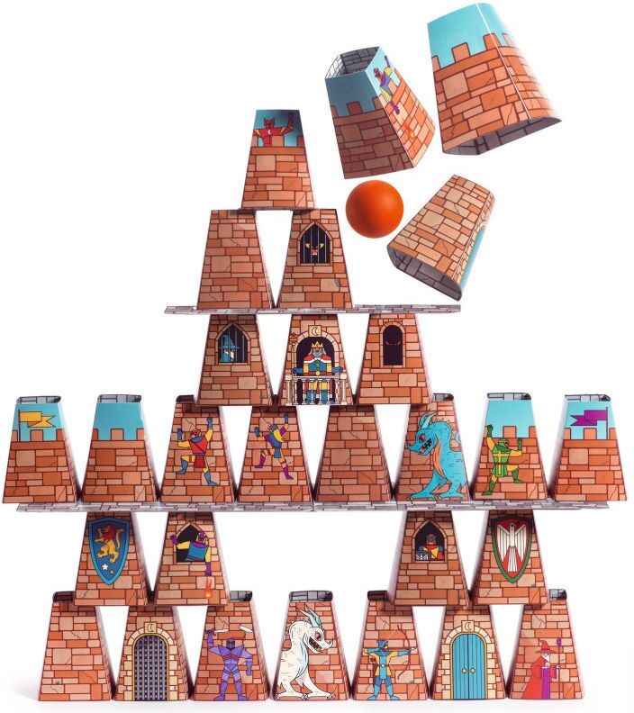 Castle on ze Rock, jeu 2-en-1 - Djeco