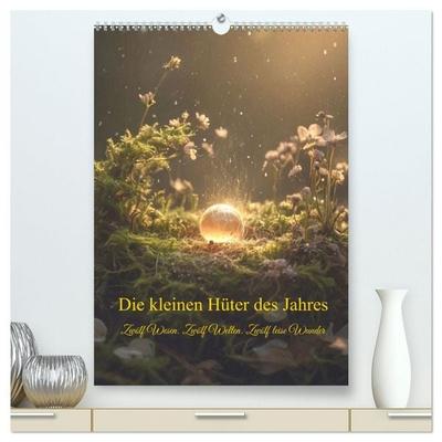 Die kleinen Hüter des Jahres (hochwertiger Premium Wandkalender 2027 DIN A2 hoch), Kunstdruck in Hochglanz
